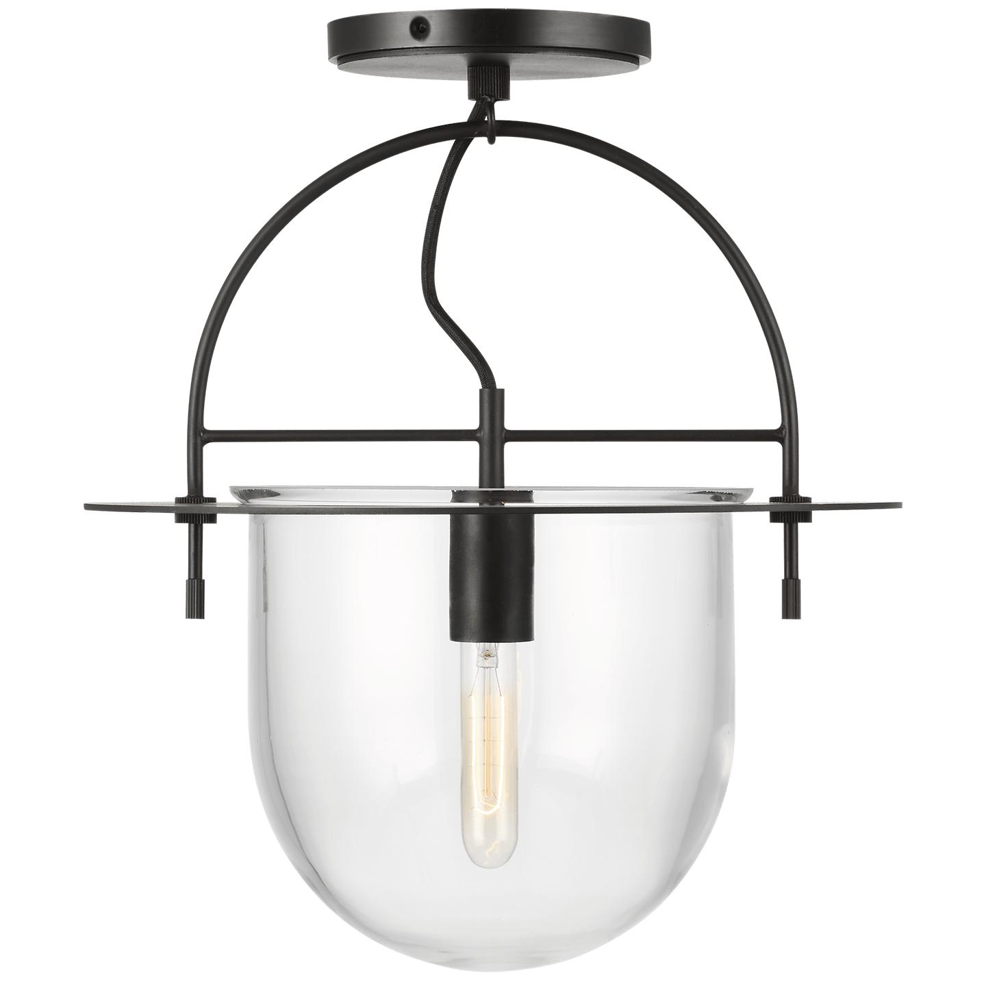 Купить Накладной светильник Nuance Medium Semi-Flush Mount в интернет-магазине roooms.ru