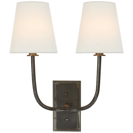 Купить Бра Hulton Double Sconce в интернет-магазине roooms.ru