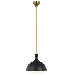Midnight Black and Burnished Brass