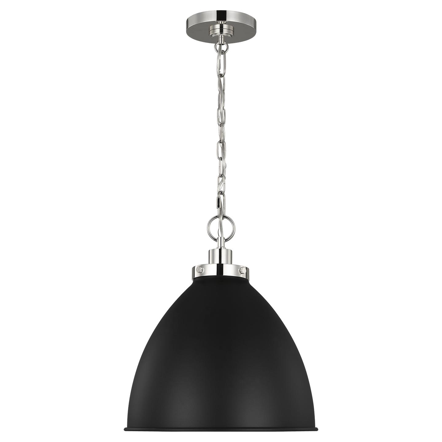 Midnight Black and Polished Nickel