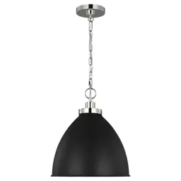 Midnight Black and Polished Nickel