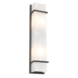 alabaster | bronze highlight finish L