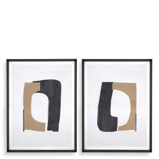 Купить Набор постеров Print Cardboard cutouts set of 2 в интернет-магазине roooms.ru