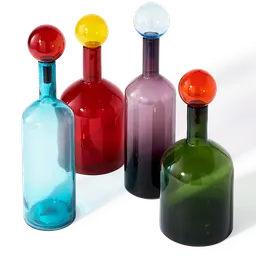 Multi-colour Full coloured glass