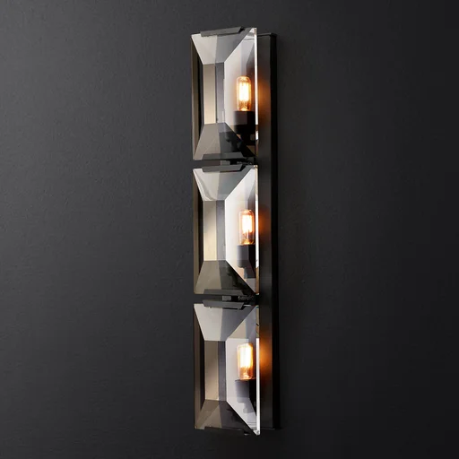 Купить Бра Harlow Crystal Triple Sconce в интернет-магазине roooms.ru
