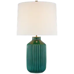Emerald Green Crackle 16" x 17" x 13" Linen