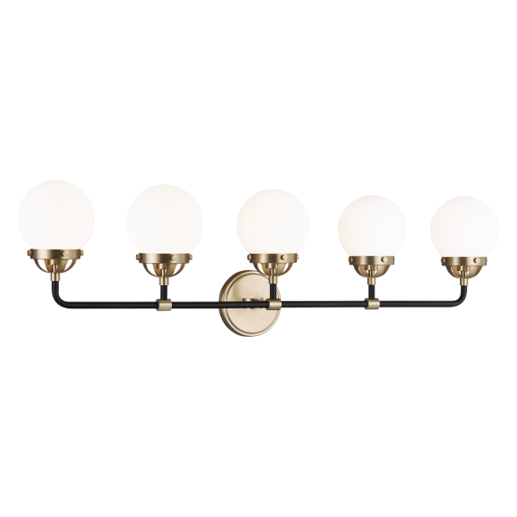 Satin Brass LED Bulb(s) Included