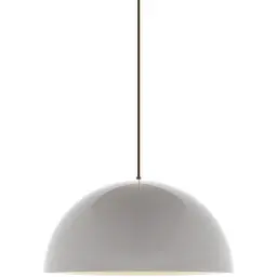 Black Gloss White/White Lamp Not Included