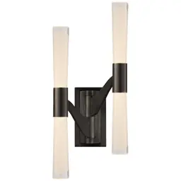Bronze White Glass