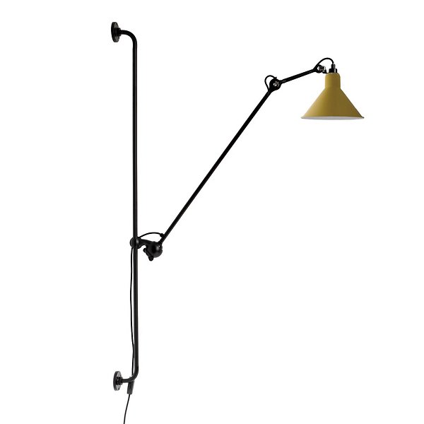  1 (Not Included),Matte Yellow with White,Conic