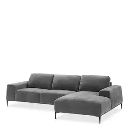 clarck grey | black finish legs