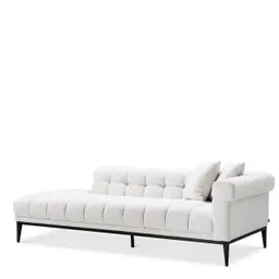 avalon white | gunmetal finish base right