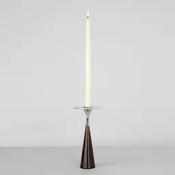 Brown / Polished Nickel
