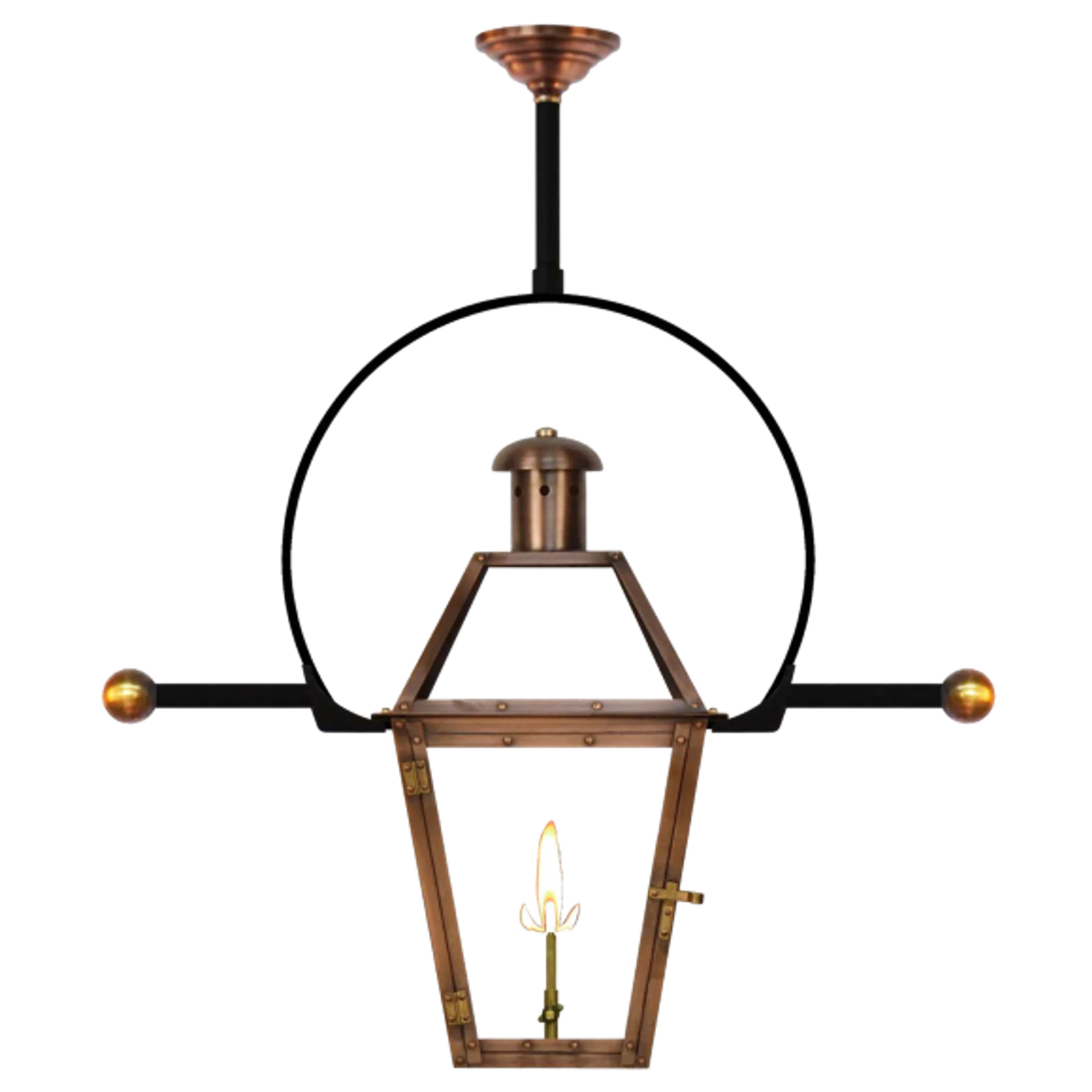 Купить Уличный подвесной светильник Georgetown 22" Ladder Rest Ceiling Lantern в интернет-магазине roooms.ru