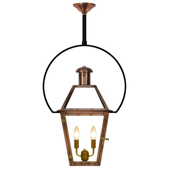 Купить Уличный подвесной светильник Georgetown 22" Yoke Ceiling Lantern в интернет-магазине roooms.ru