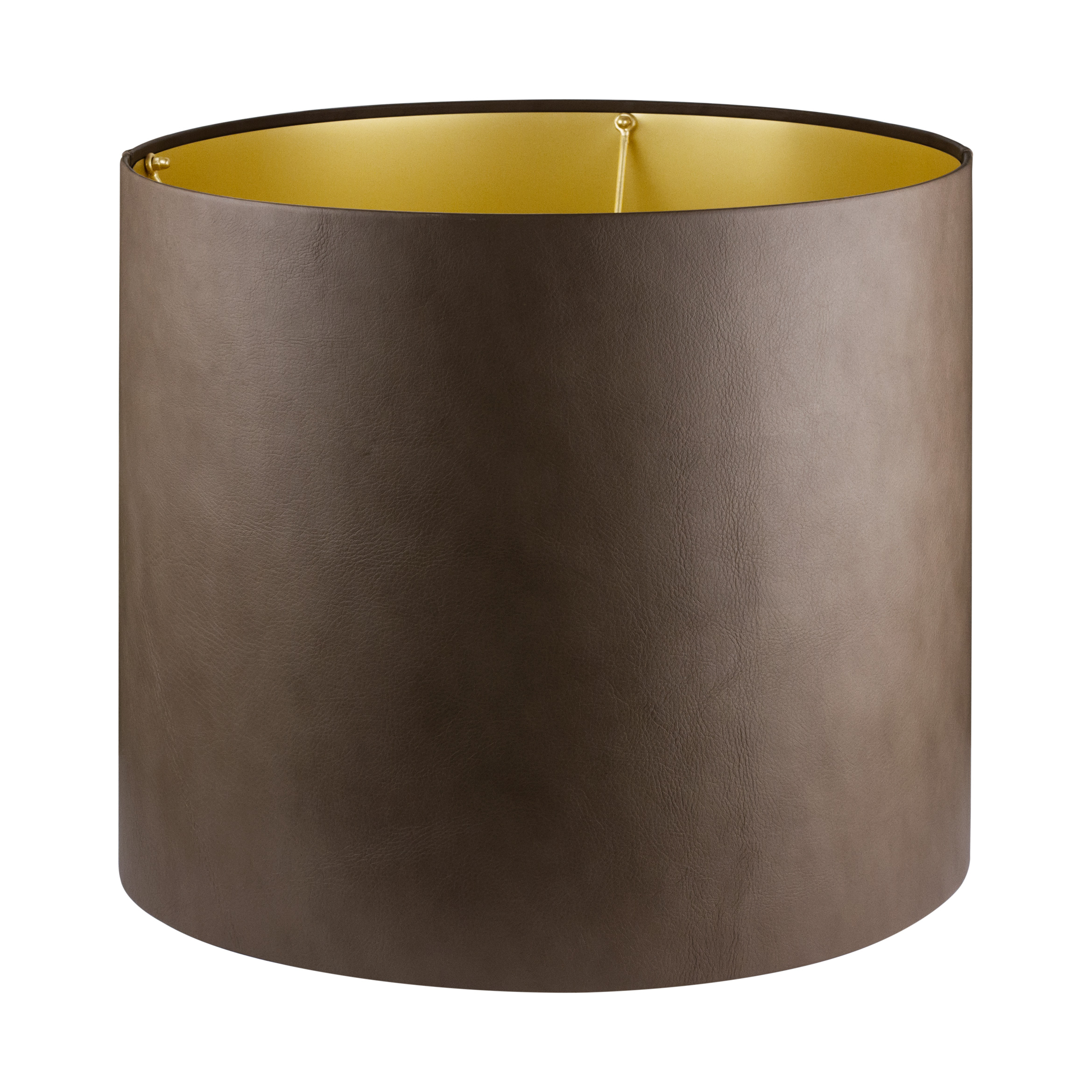 Купить Абажур Leather Collection Drum Tall – E27 в интернет-магазине roooms.ru