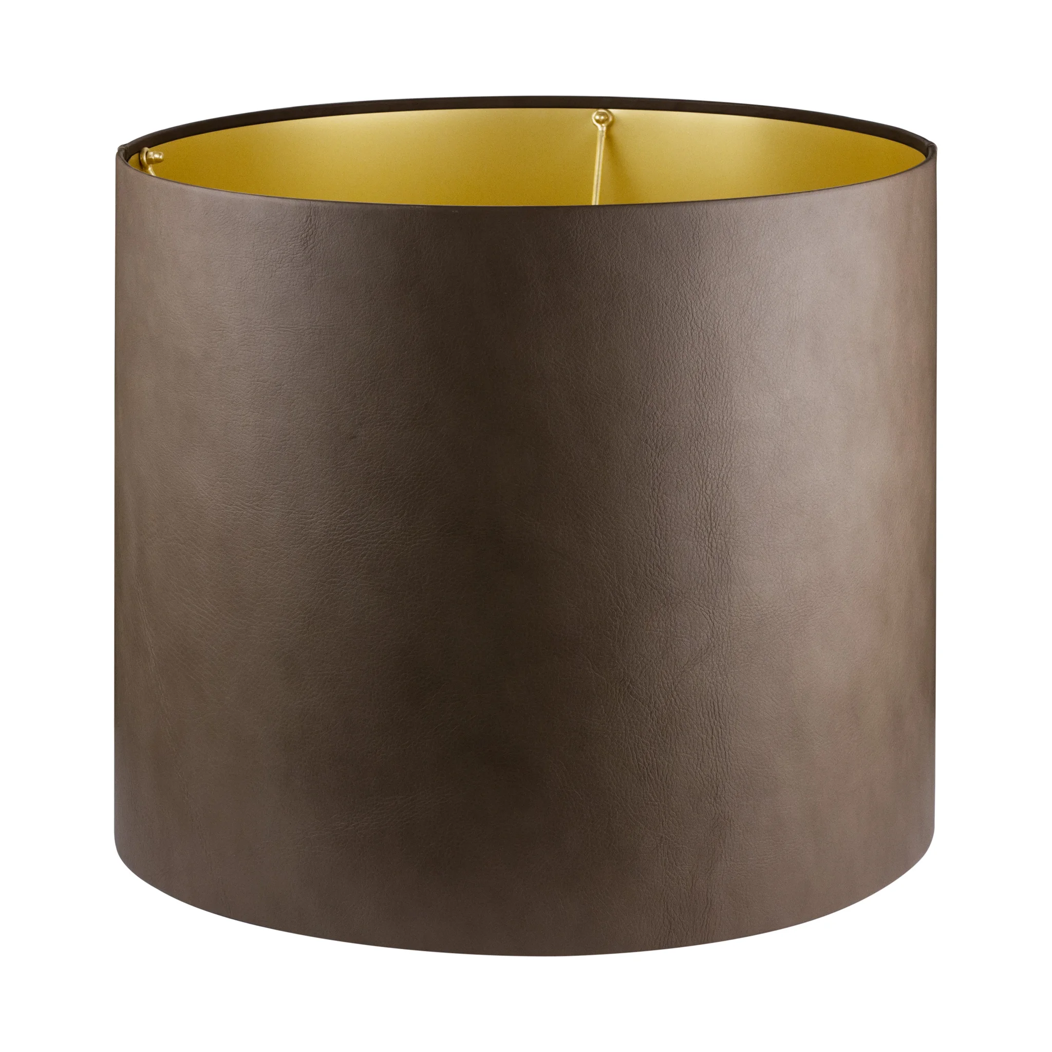 Купить Абажур Leather Collection Drum Tall – E27 в интернет-магазине roooms.ru