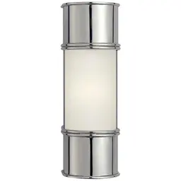 Chrome Frosted Glass