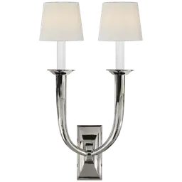 Polished Nickel 4" x 5" x 5" Linen