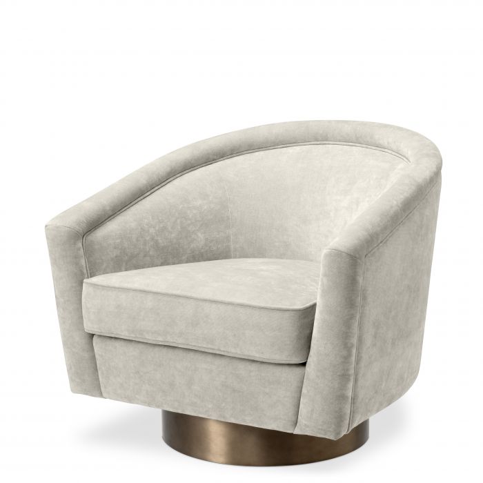clarck sand | matte gold finish swivel base