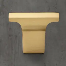 Lacquered Burnished Brass 1-3/4"