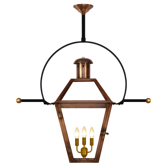 Купить Уличный подвесной светильник Georgetown 36" Ladder Rest Ceiling Lantern в интернет-магазине roooms.ru