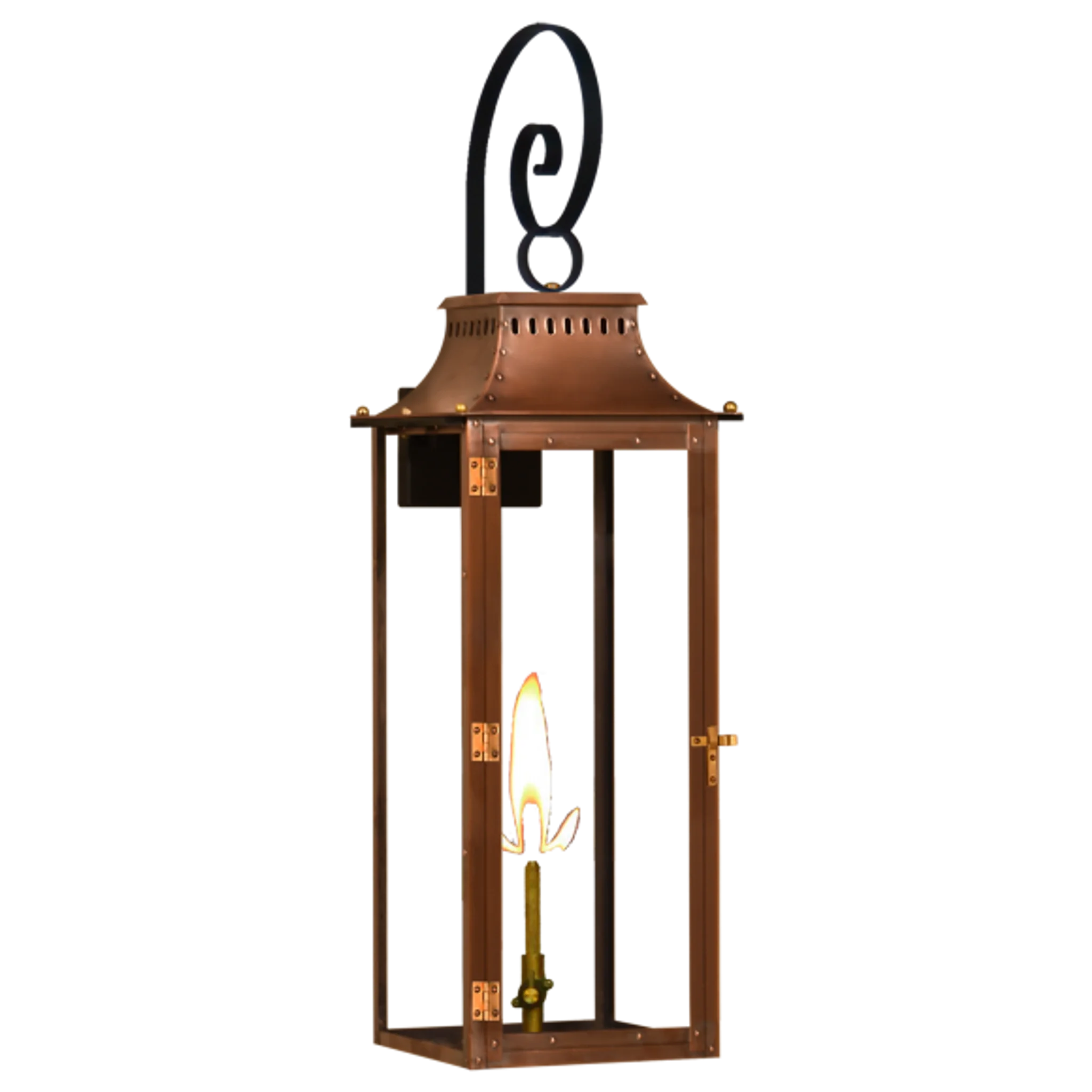 Купить Уличное бра Market Street 30" Top Scroll Wall Lantern в интернет-магазине roooms.ru