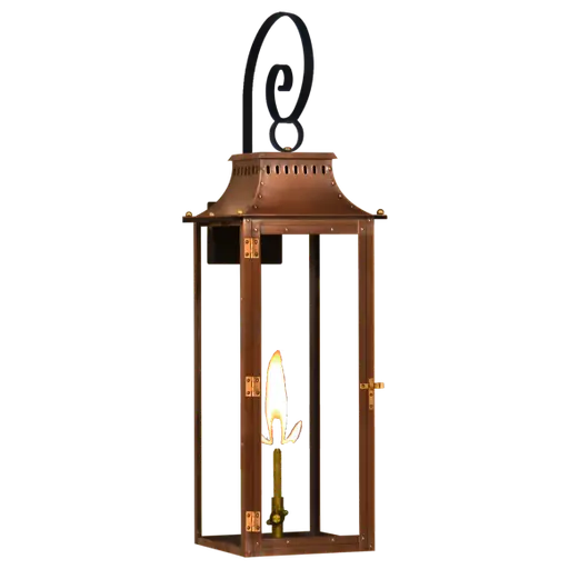 Купить Уличное бра Market Street 30" Top Scroll Wall Lantern в интернет-магазине roooms.ru