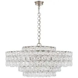 Burnished Silver Leaf Crystal