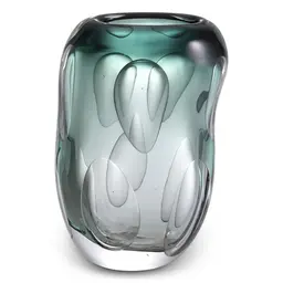 hand blown glass | green colour S
