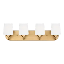 Satin Brass LED Bulb(s) Included