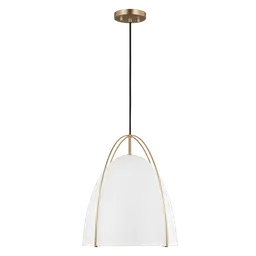 Satin Brass Bulb(s) Not Included