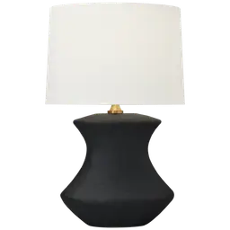 Rough Black Ceramic LED Bulb(s) Included