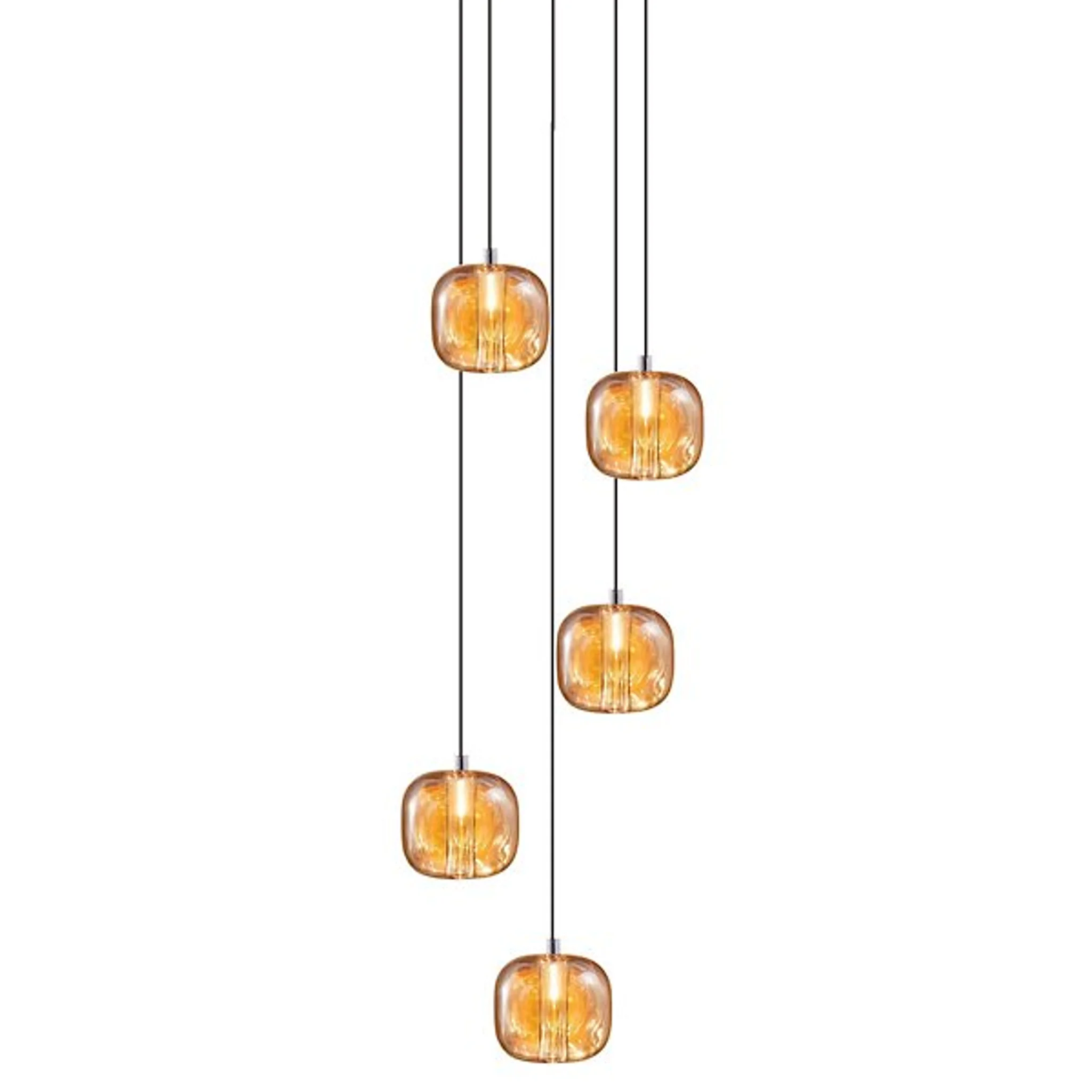 Купить Подвесной светильник Cubie 5-Light Multi-Light Pendant в интернет-магазине roooms.ru