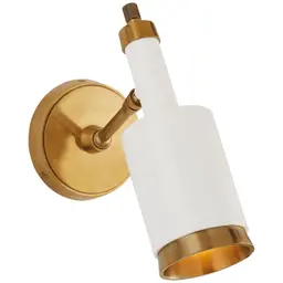 Hand-Rubbed Antique Brass and White