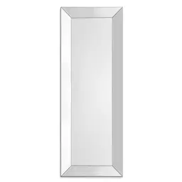 bevelled mirror glass rectangular
