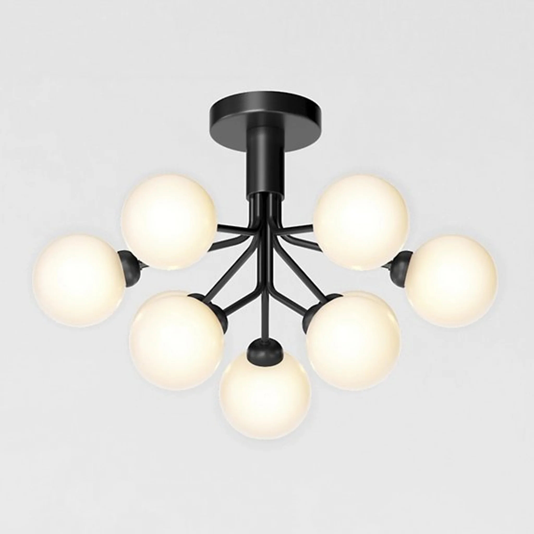 Купить Подвесной светильник Apiales Semi-Flush Mount Ceiling Light в интернет-магазине roooms.ru