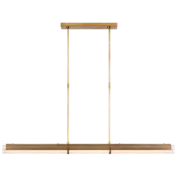 Antique-Burnished Brass White Glass