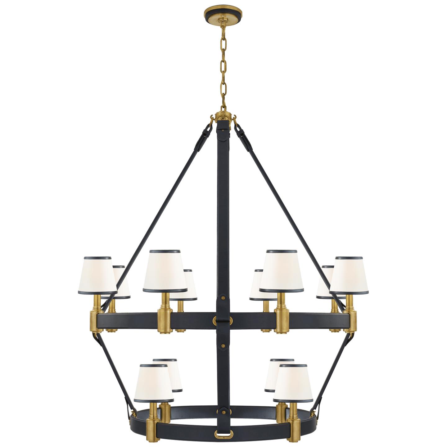 Купить Люстра Riley Large Two Tier Chandelier в интернет-магазине roooms.ru