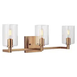 Satin Brass LED Bulb(s) Included