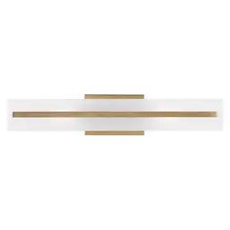 Satin Brass LED Bulb(s) Included