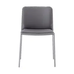 Trevira Grey,Polished Aluminum