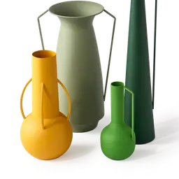 Olive green Powder coated ironDecorative use onlyNot waterproof