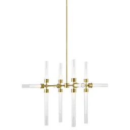 Natural Brass 12-Light Chandelier Integrated LED 90CRI 3000K 120V (T20/T24)