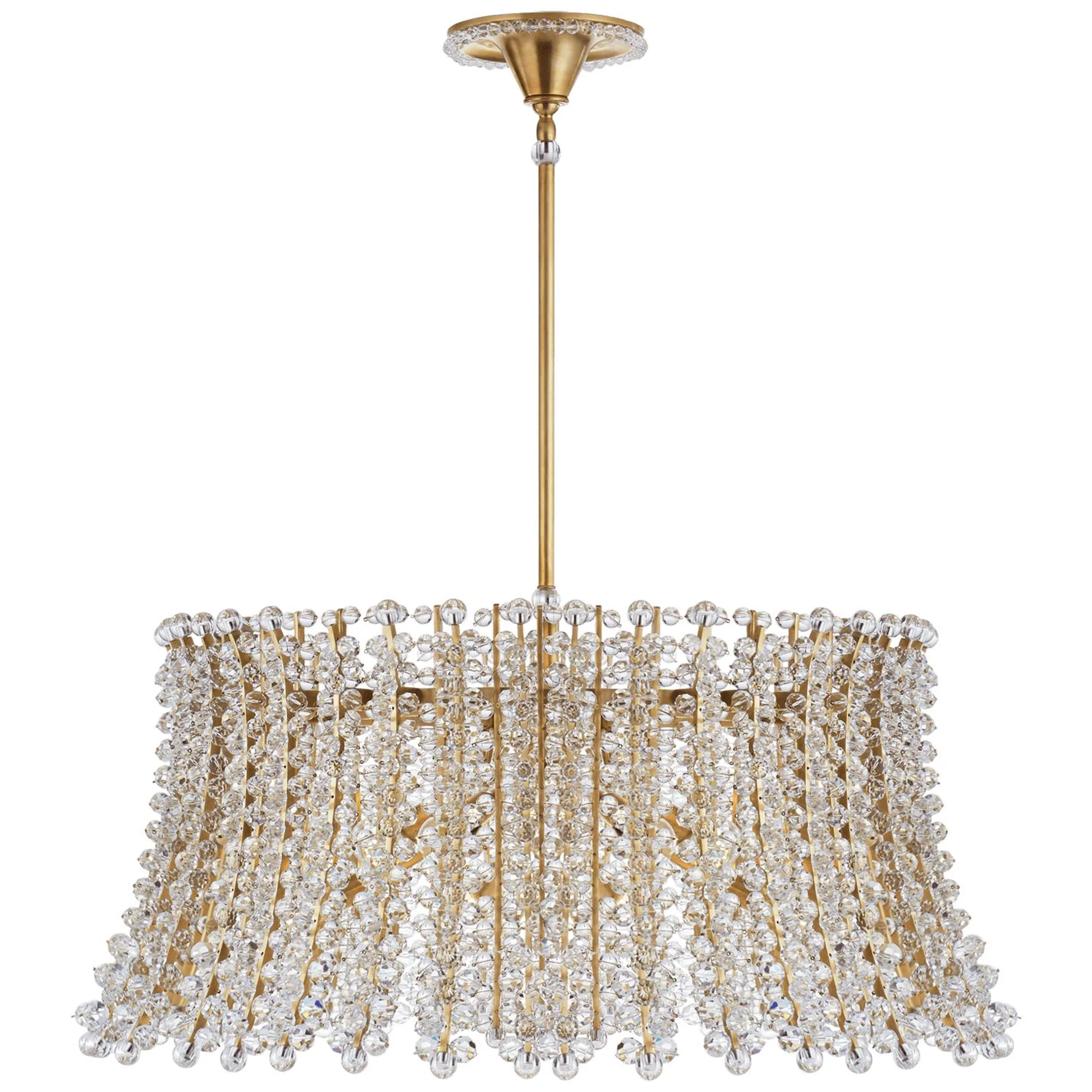 Купить Люстра Serafina Large Drum Chandelier в интернет-магазине roooms.ru