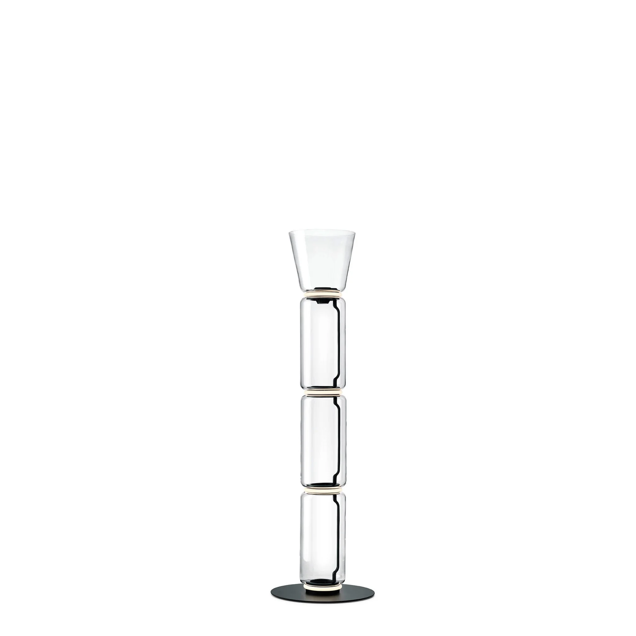 Купить Торшер Noctambule Floor 3 High Cylinder Cone Big Base в интернет-магазине roooms.ru