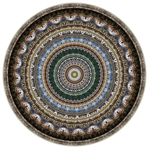 Купить Коврик Mexico City Round Rug в интернет-магазине roooms.ru