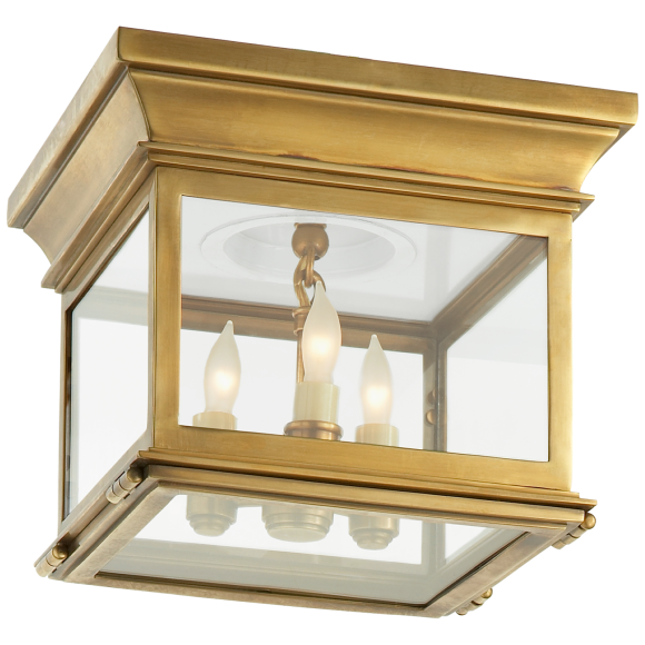 Купить Накладной светильник Club Small Square Flush Mount в интернет-магазине roooms.ru