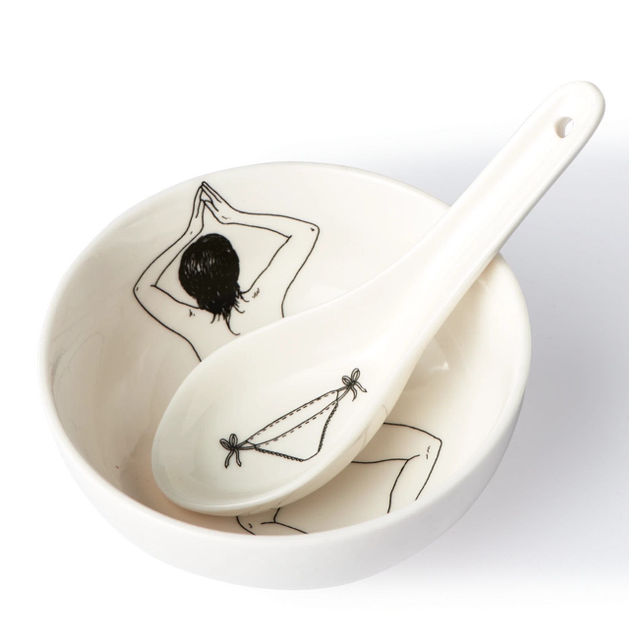 Купить Набор пиал Undressed Bowls в интернет-магазине roooms.ru