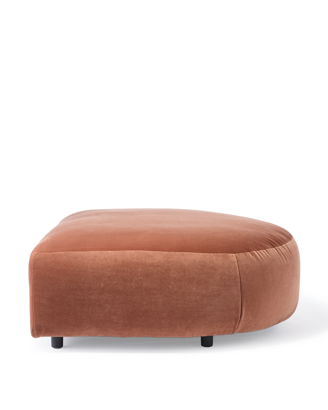 Купить Прямой диван Pouf Module Velvet Right в интернет-магазине roooms.ru